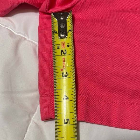 J. Crew 5" Classic Chino Shorts Vivid Begonia Shorts - Picture 5 of 9